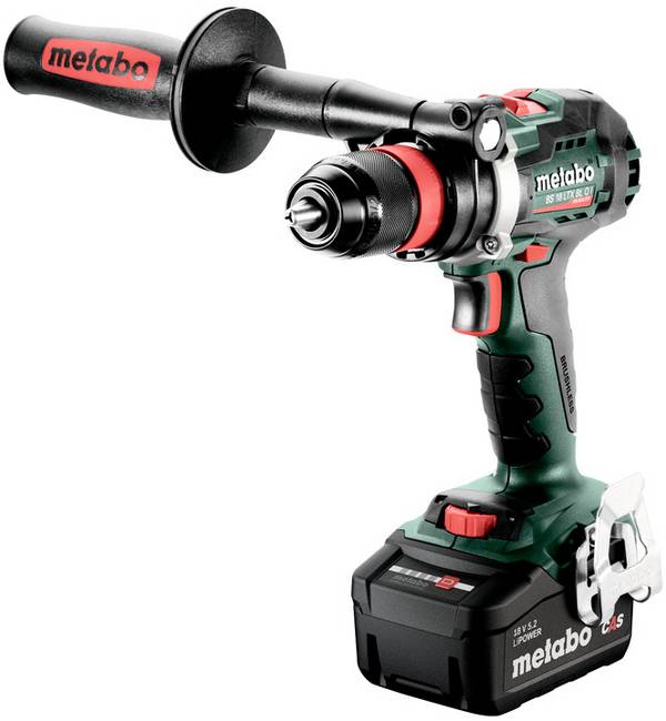 Metabo BS 18 LTX BL Q I aku vrtací šroubovák, 18 V, 5.2 Ah Li-Ion vč. 2x aku, kufřík, vč. nabíječky, 602359650
