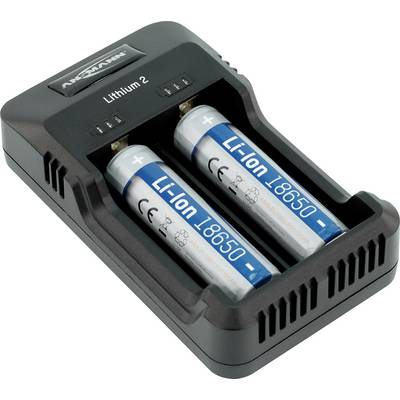 Nabíječka se dvěma vloženými lithium-iontovými akumulátory typu 18650.