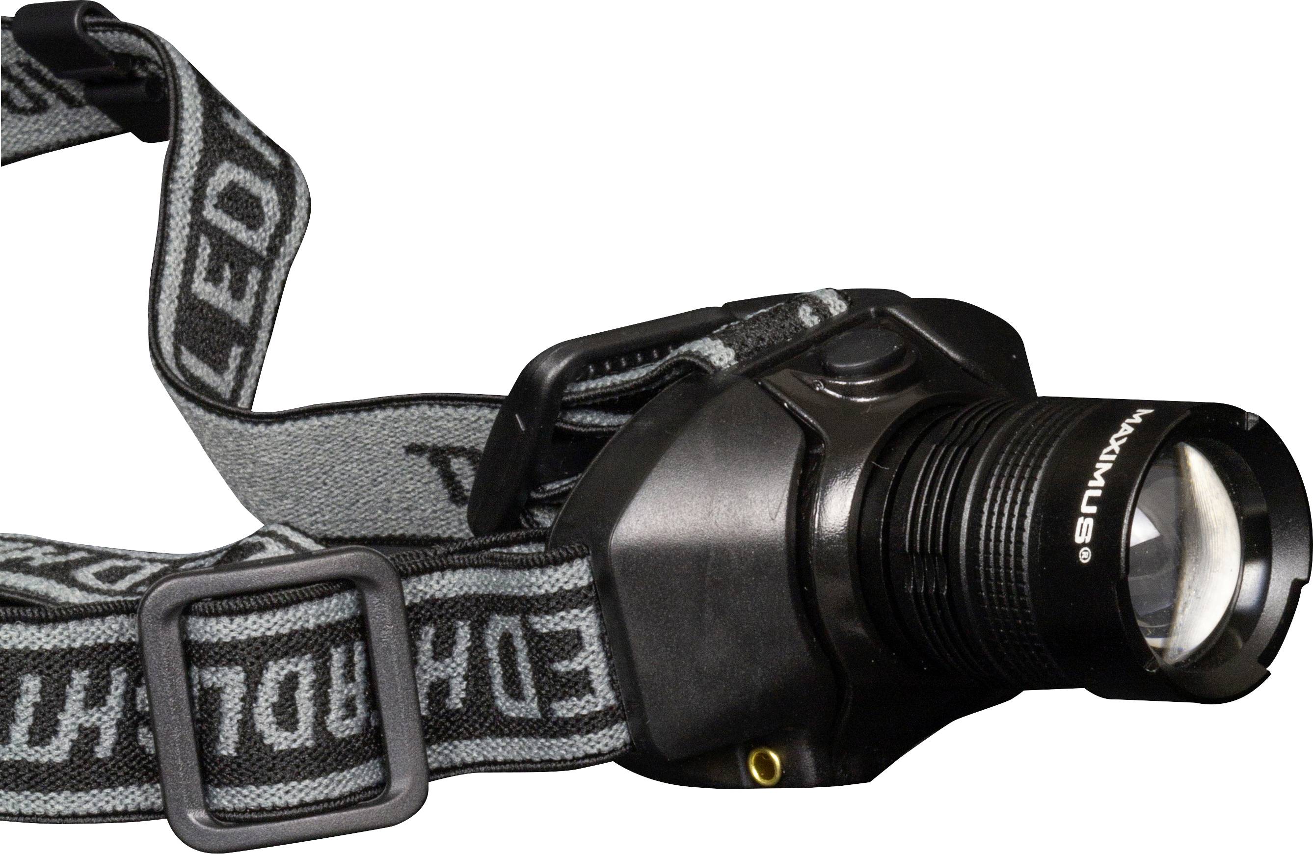 Maximus M-HDL-002-DU LED čelovka, na baterii, 200 lm, M-HDL-002-DU