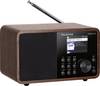 Telestar DIRA M 14i 20-100-01 internetové stolní rádio, internetové, DAB+, FM, AUX, Bluetooth, DLNA, USB, Wi-Fi, internet, funkce nahrávání, s DLNA, vč. dálkového ovládání, funkce alarmu, dřevo (tmavé)