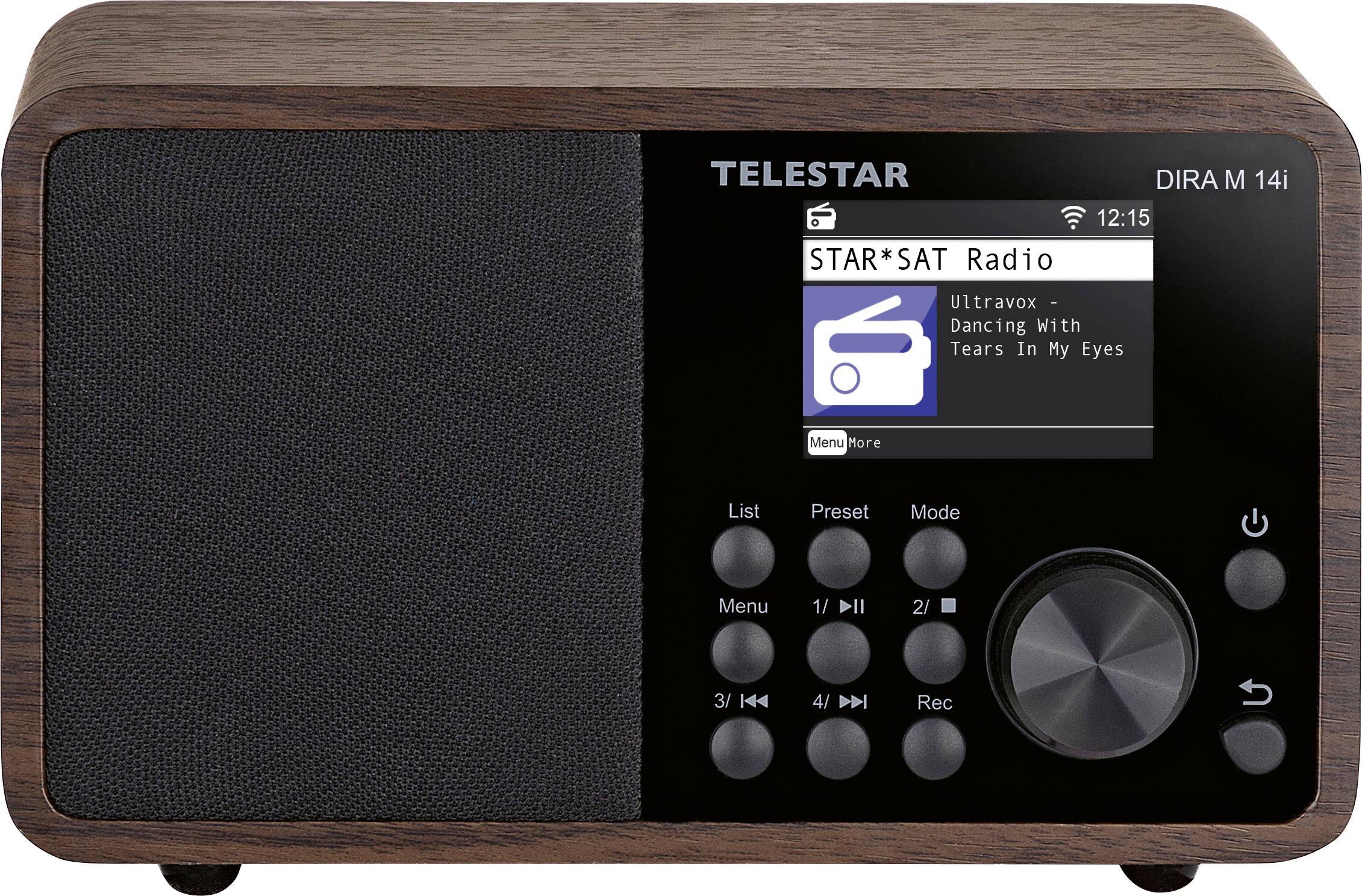 Telestar DIRA M 14i 20-100-01 internetové stolní rádio, internetové, DAB+, FM, AUX, Bluetooth, DLNA, USB, Wi-Fi, interne-2