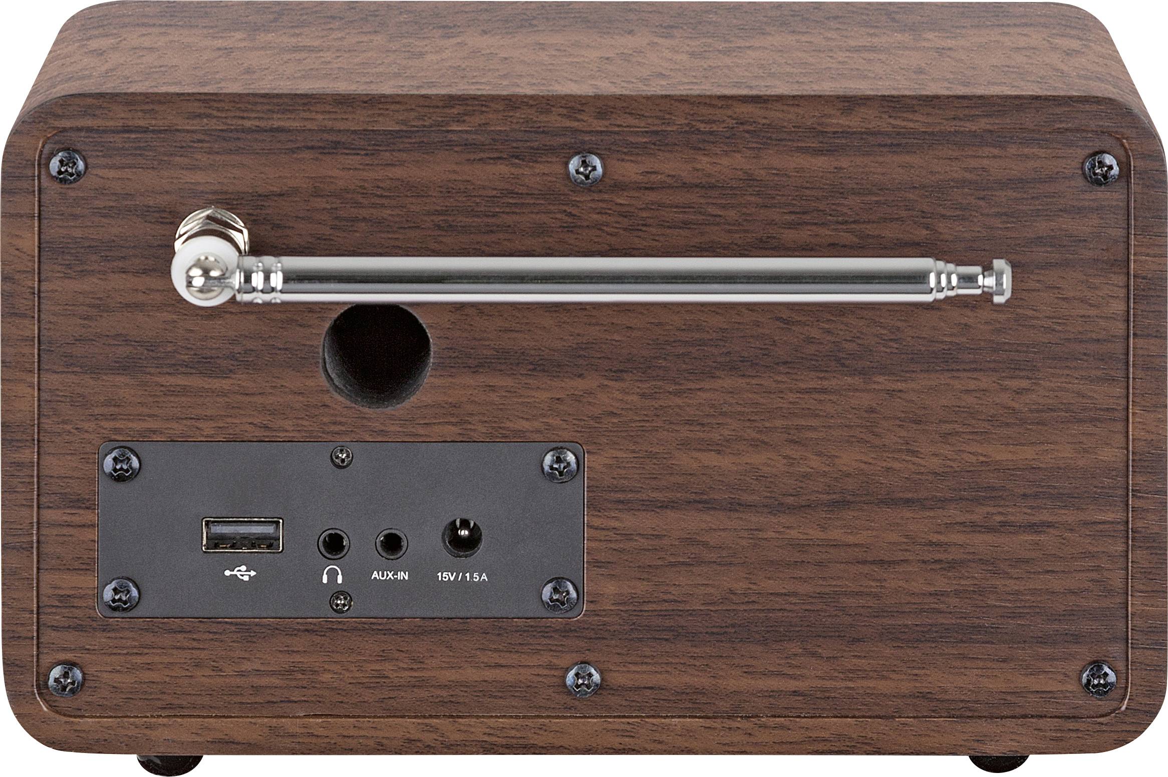 Telestar DIRA M 14i 20-100-01 internetové stolní rádio, internetové, DAB+, FM, AUX, Bluetooth, DLNA, USB, Wi-Fi, interne-3