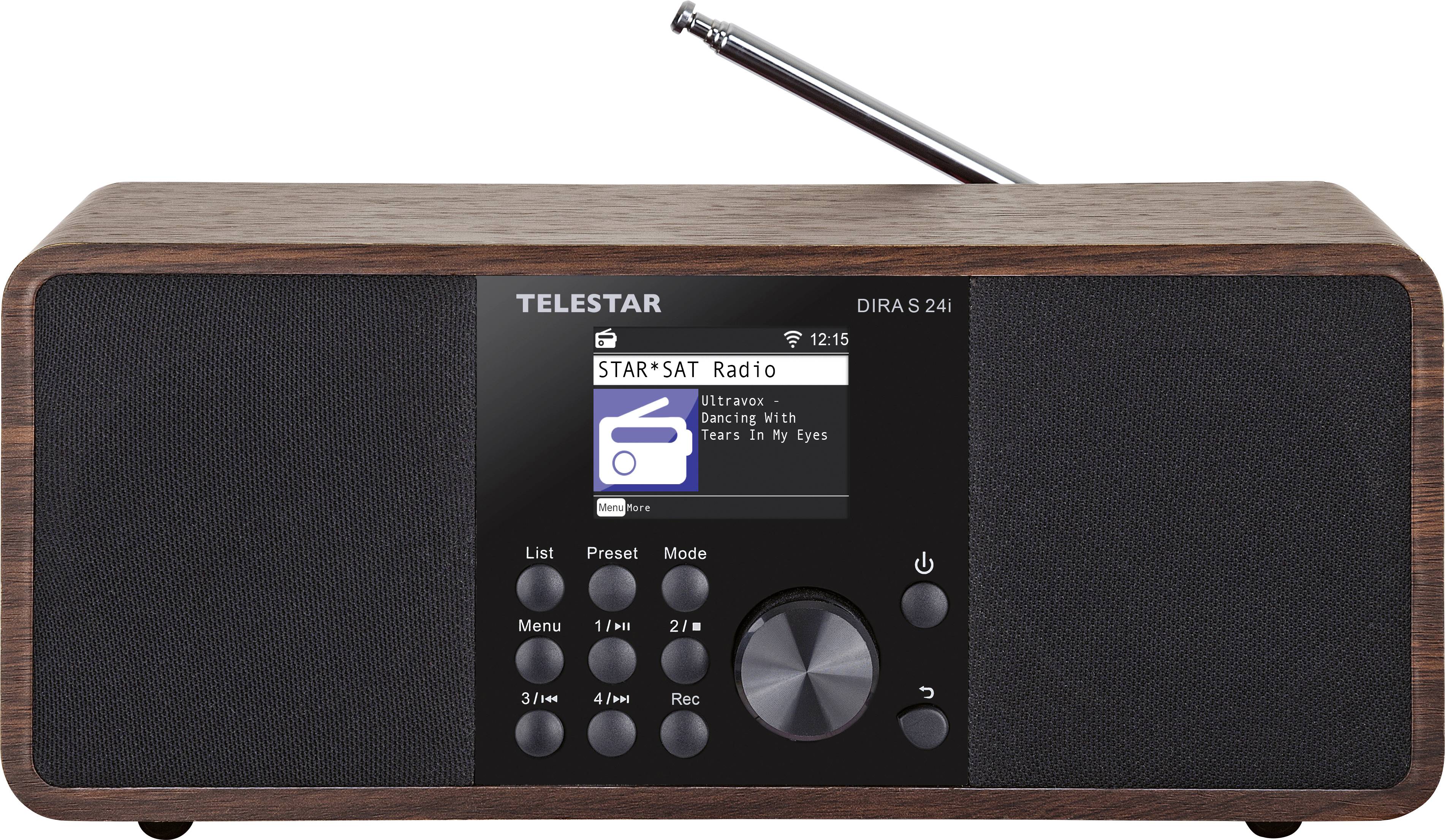 Telestar DIRA S 24i 30-200-01 internetové stolní rádio, internetové, DAB+, FM, AUX, Bluetooth, DLNA, USB, Wi-Fi, interne-0