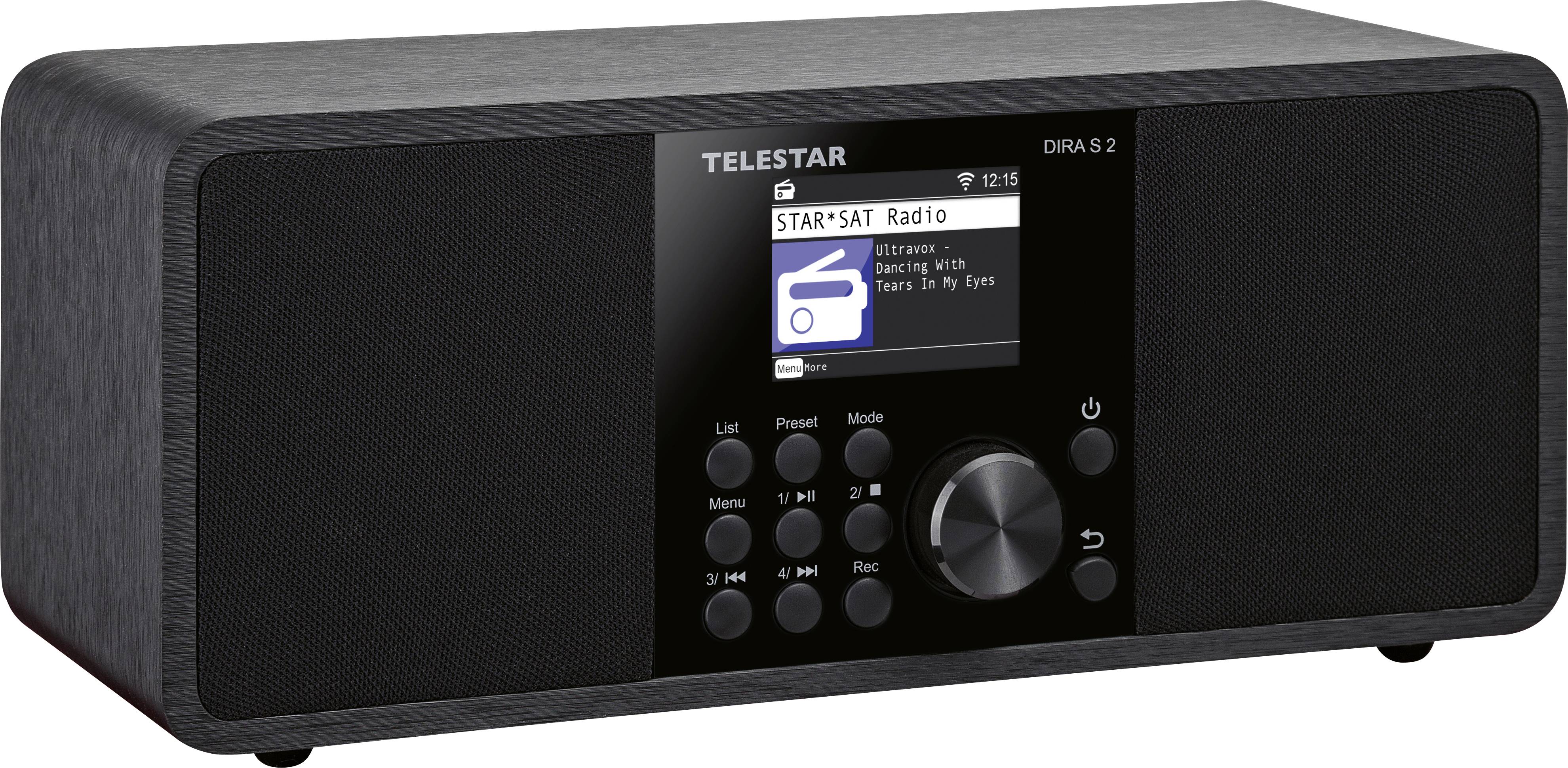 Telestar DIRA S 2 internetové stolní rádio internetové, DAB+, FM AUX ...