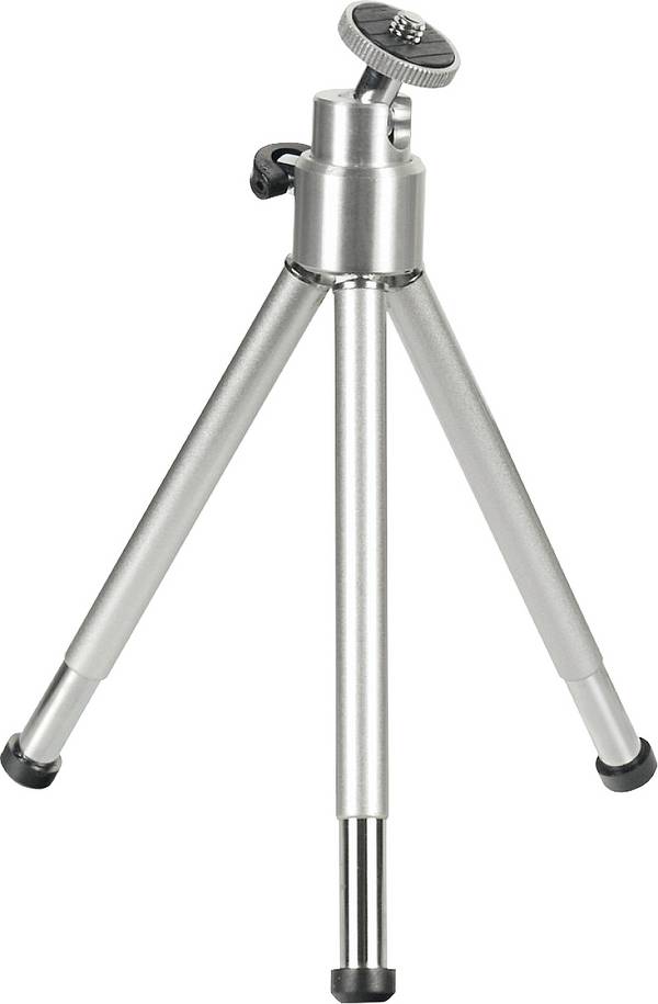 Hama  mini stativ 1/4palcové min./max.výška=14 - 21 cm stříbrná kulová hlava