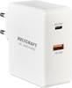 VOLTCRAFT UC-2ACX002 VC-11744740 USB nabíječka do zásuvky (230 V) Výstupní proud (max.) 3000 mA 2 x USB, USB-C® zásuvka (nabíjení)