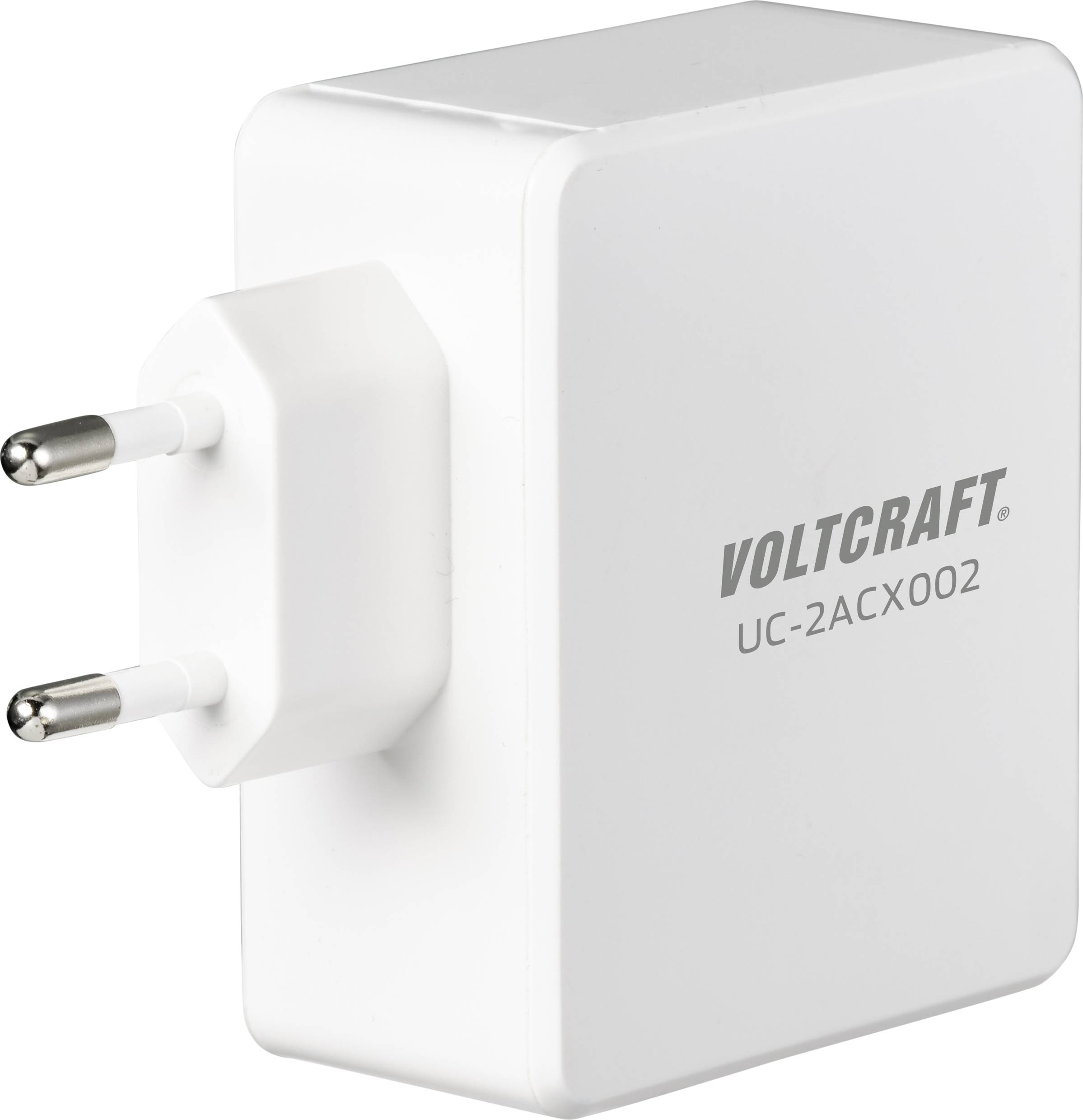 VOLTCRAFT UC-2ACX002 VC-11744740 USB nabíječka do zásuvky (230 V) Výstupní proud (max.) 3000 mA 2 x USB, USB-C® zásuvka -3