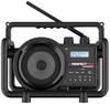 PerfectPro DABBOX DBX3 odolné rádio, DAB+, FM, AUX, Bluetooth, nárazuvzdorné, černá