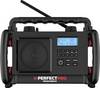PerfectPro ROCKBOX RBX3 odolné rádio, DAB+, FM, AUX, Bluetooth, nárazuvzdorné, černá