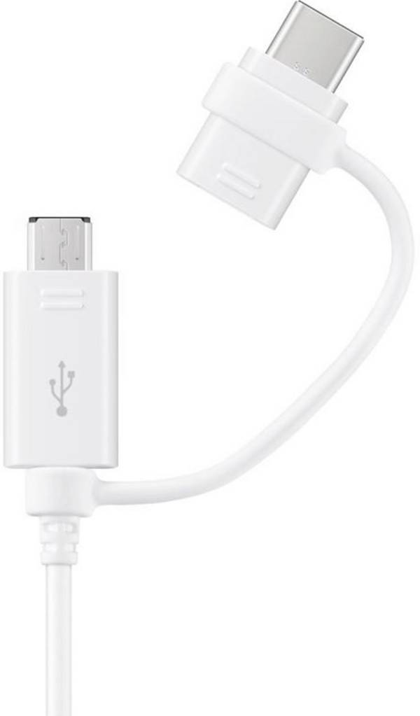 Samsung pro mobilní telefon kabel [1x USB - 1x microUSB, USB-C® zástrčka] 1.50 m USB, microUSB, USB-C®