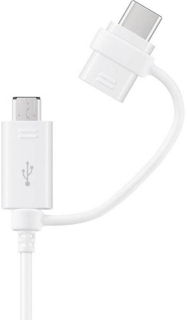 Samsung pro mobilní telefon kabel [1x USB - 1x microUSB, USB-C® zástrčka] 1.50 m USB, microUSB, USB-C®