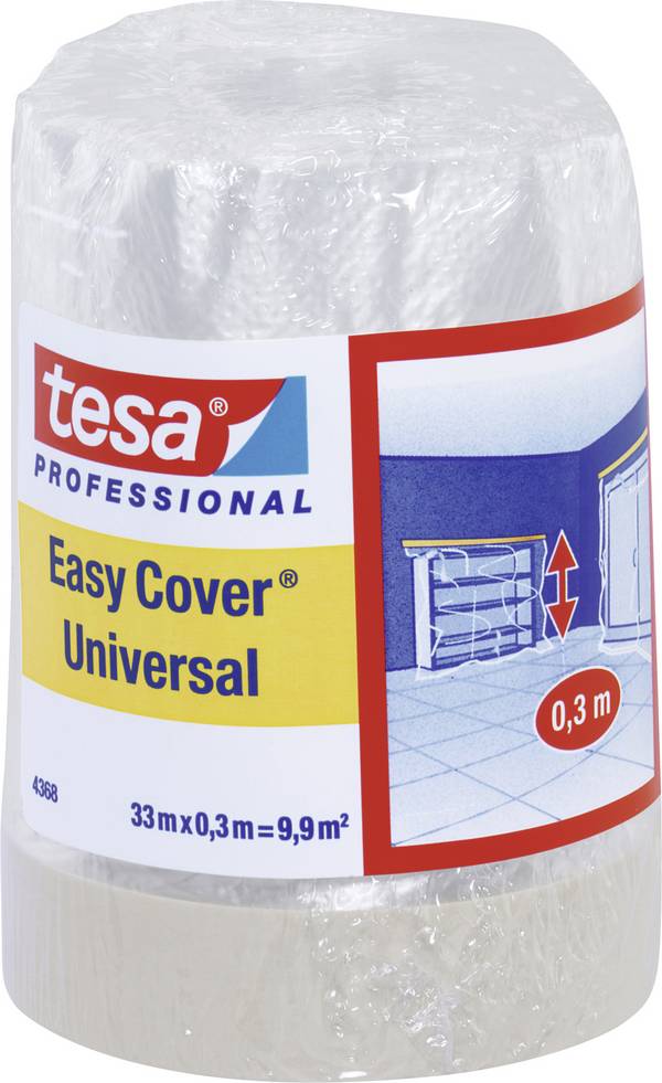 tesa  04368-00011-01 krycí fólie tesa Easy Cover® světle hnědá (d x š) 33 m x 30 cm 1 ks