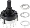 TRU COMPONENTS TC-9415596 SR26A4-2X6-18F20 otočný spínač 250 V 150 mA 12 x 30 ° 1 ks