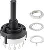 TRU COMPONENTS TC-9415604 SR26A4-4-3-R-29 otočný spínač 250 V 150 mA 12 x 30 ° 1 ks