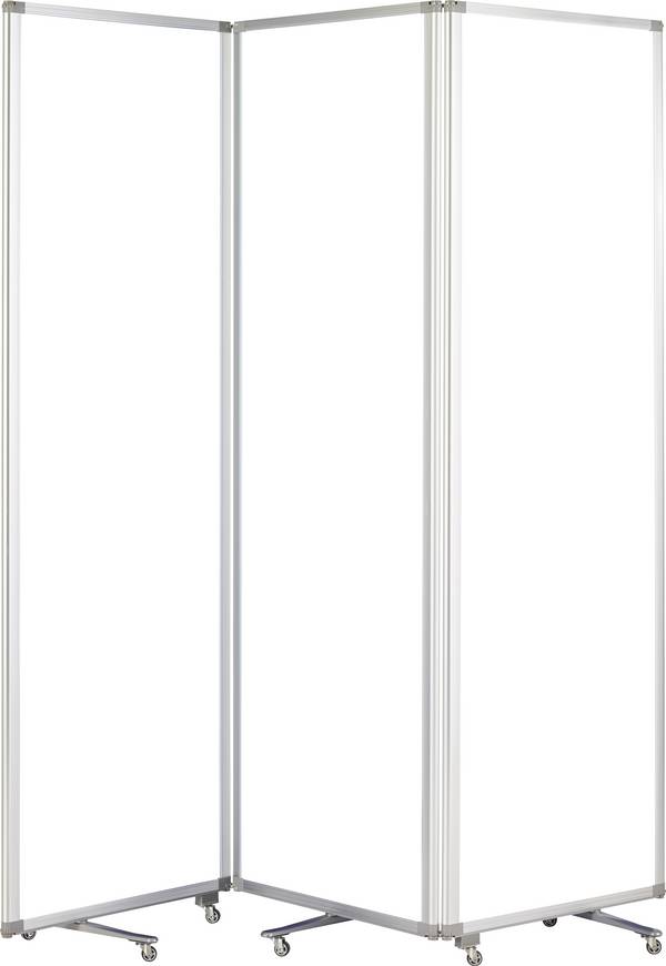 magnetoplan příčka transparentní polykarbonát, hliník 1105351