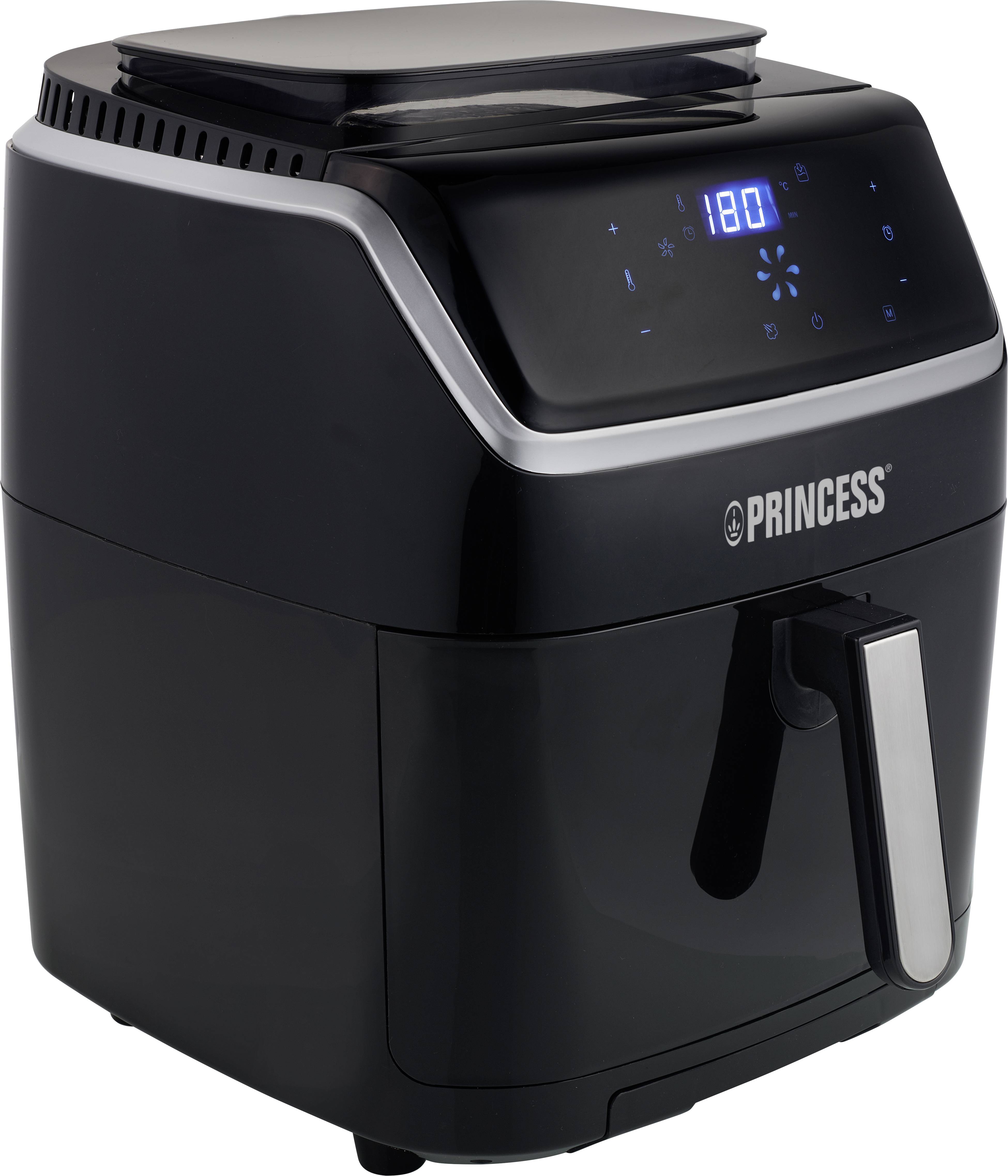 Princess 01.182080.01.001 fritéza 6.5 l 1700 W s displejem, nepřilnavý povlak, funkce časovače černá