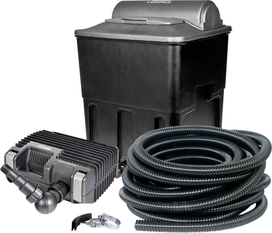 Hozelock 1866 1582 Filterset 20.000 sada filtrů s funkcí filtrace, s UVC čisticím zařízením