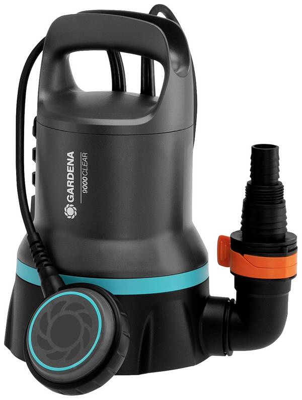 GARDENA 9000 09030-61 ponorné čerpadlo na čistou vodu  9000 l/h 6 m
