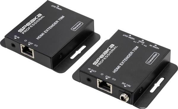 SpeaKa Professional SP-HDE-200 HDMI™ HDMI extender přes síťový kabel RJ45 70 m