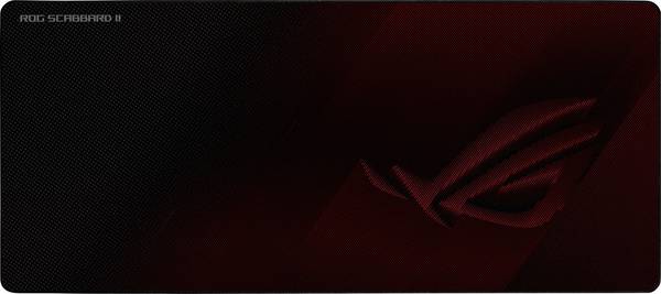 Asus ROG Scabbard II herní podložka pod myš  odolné proti prachu, odolné proti stříkající vodě černá/červená