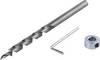 Wolfcraft 2933000 HSS stupňovitý vrták 2dílná 9.5 mm Celková délka 180 mm 1 ks