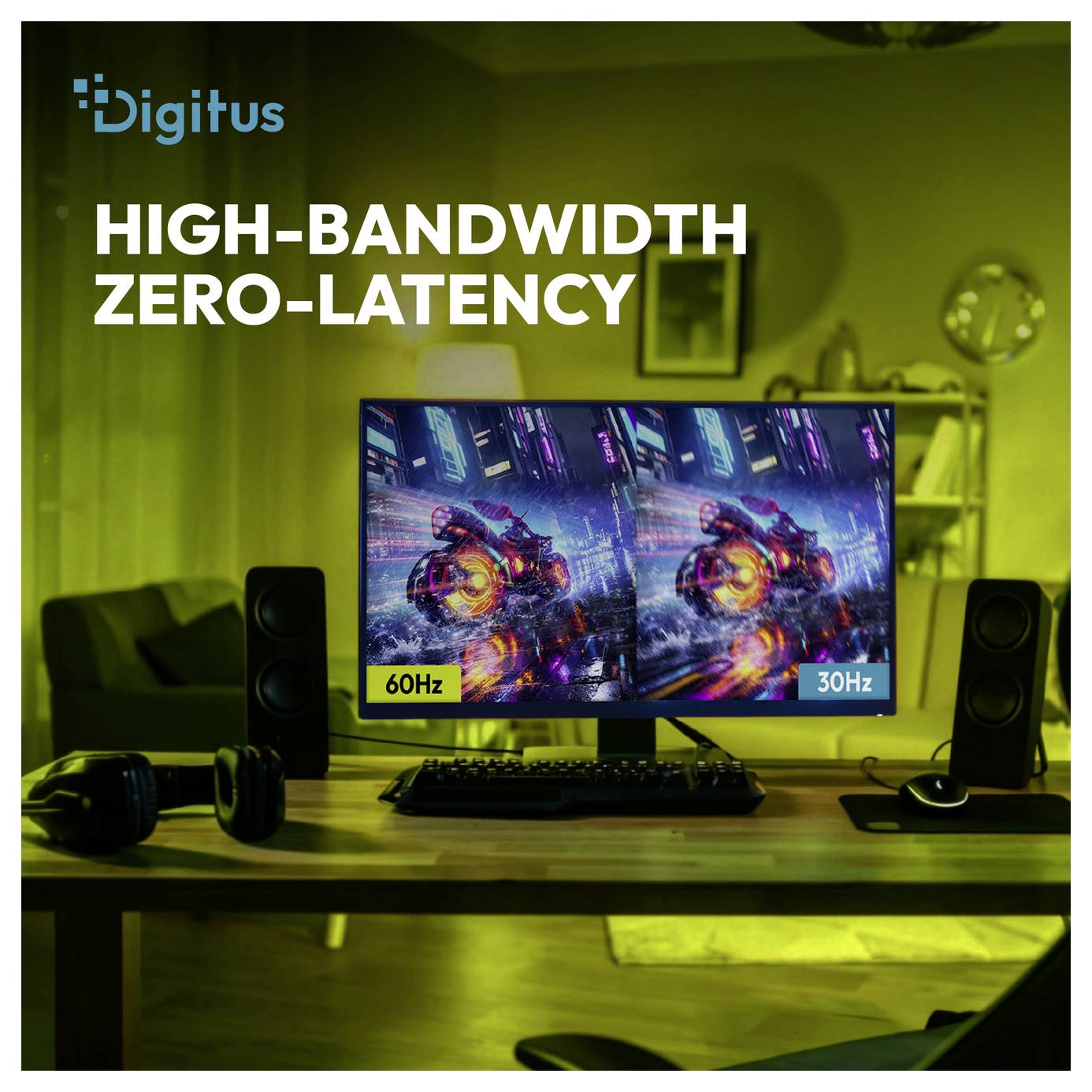 Digitus HDMI kabel Zástrčka HDMI-A, Zástrčka HDMI-A 10.00 m černá AK-330126-100-S 8K UHD, dvoužilový stíněný HDMI kabel-2