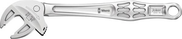 Wera 05020104001 6004 Joker XL nastavitelný plochý klíč  Délka klíče (cm) (jen pro nadpis) 19 - 24 mm Délka klíče (palce) (jen pro nadpis) 3/4" - 15/16"