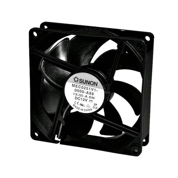 Sunon MEC0251V3-A99 axiální ventilátor, 12 V/DC, 127.39 m³/h, (d x š x v) 120 x 120 x 25 mm, MEC0251V3-A99