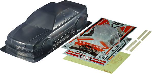 Tamiya 51653 1:10 karoserie Audi V8 Tourenwagen  nelakovaná