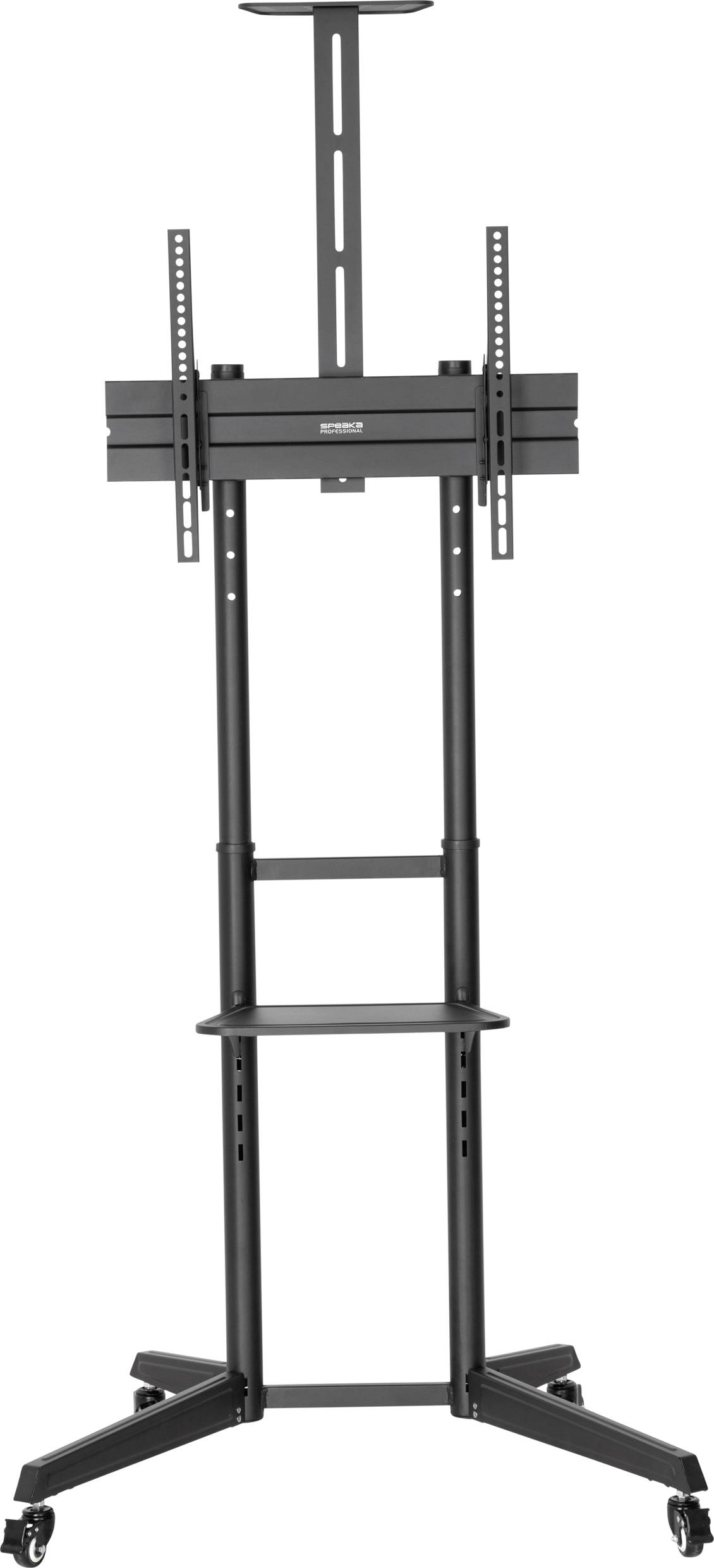 SpeaKa Professional TV kolečkový vozík 94,0 cm (37") - 177,8 cm (70") podlahový stojan, naklápěcí, nastavitelná výška-2