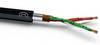 VOKA Kabelwerk 10972800 kabel pro požární hlásiče A-2YF(L)2Y 10 x 2 x 0.6 mm² černá (RAL 9005) 100 m