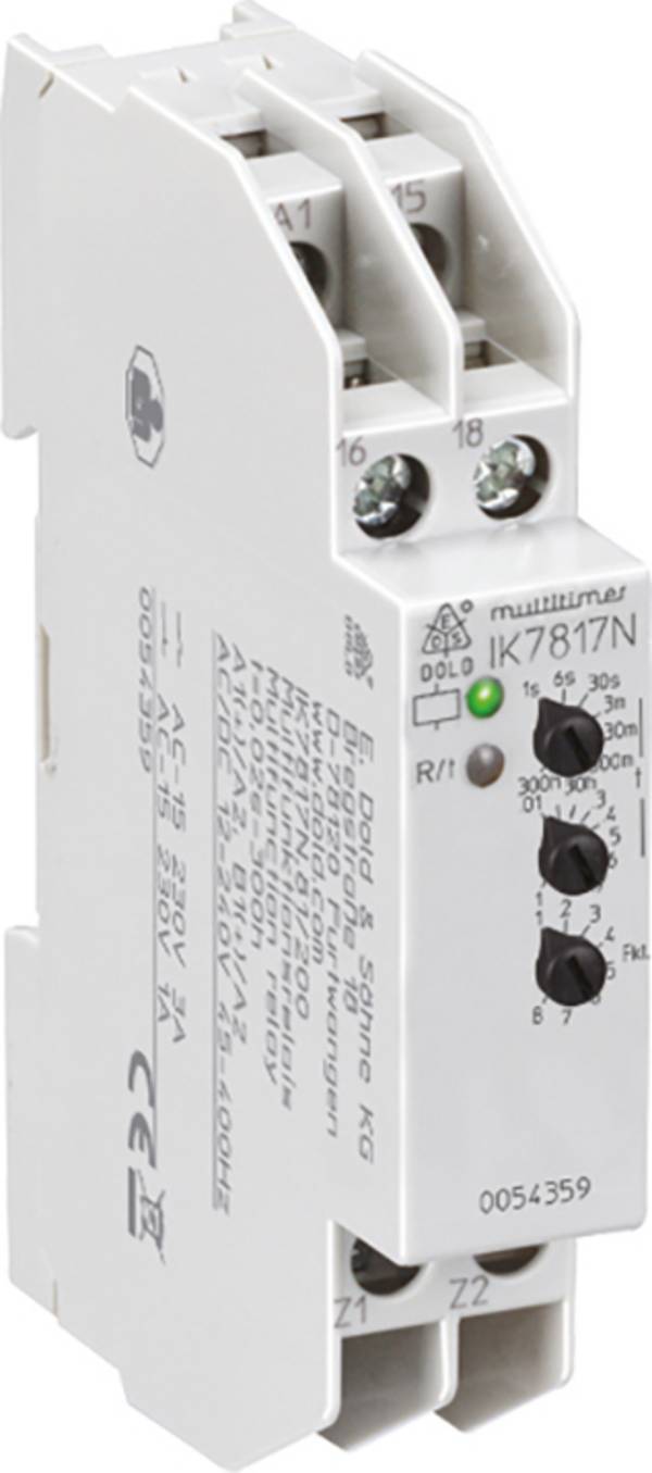 Dold IK7817N.81/200 AC/DC12-240V 0,02s-300h 0054359 časové relé, 0.02 s - 300 h, 230 V/AC, 4 A, 1 ks