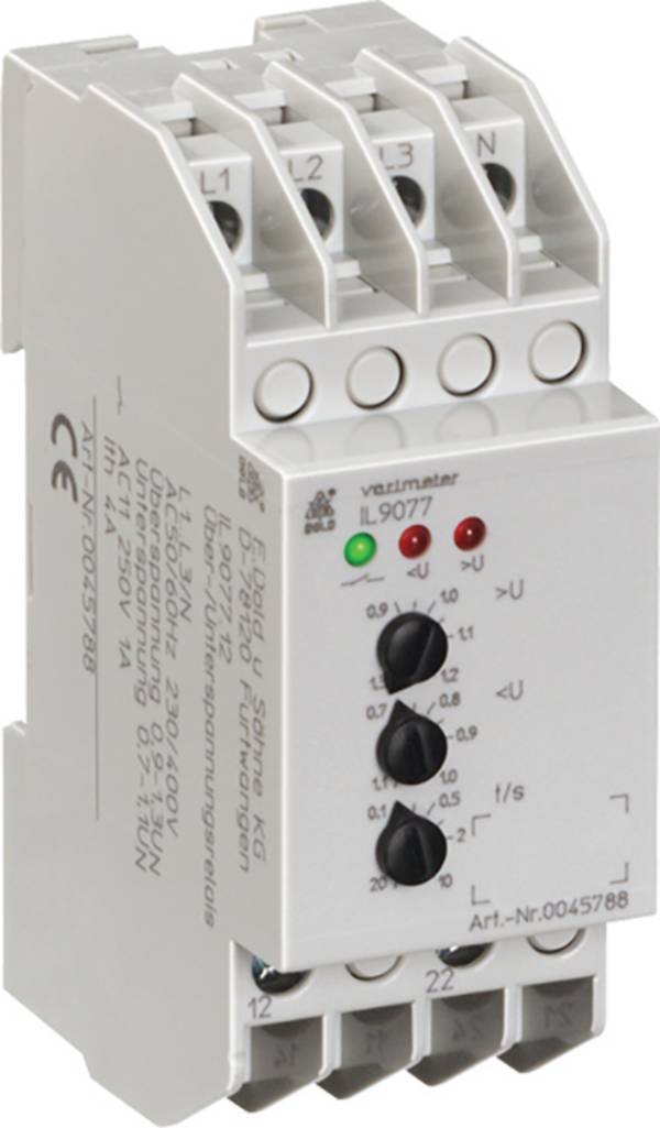 Dold IL9077.12 3/NAC 400/230V 0,1-20S. 0045788 relé pro monitoring napětí