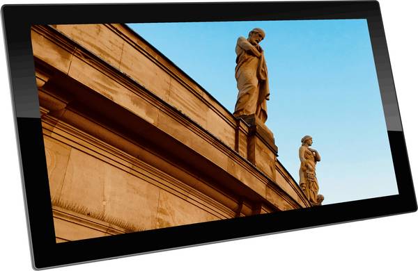 Braun Phototechnik DigiFrame 1901 8GB digitální fotorámeček 47 cm 18.5 palec Energetická třída (EEK2021): B (A - G) 1366 x 768 Pixel 8 GB černá