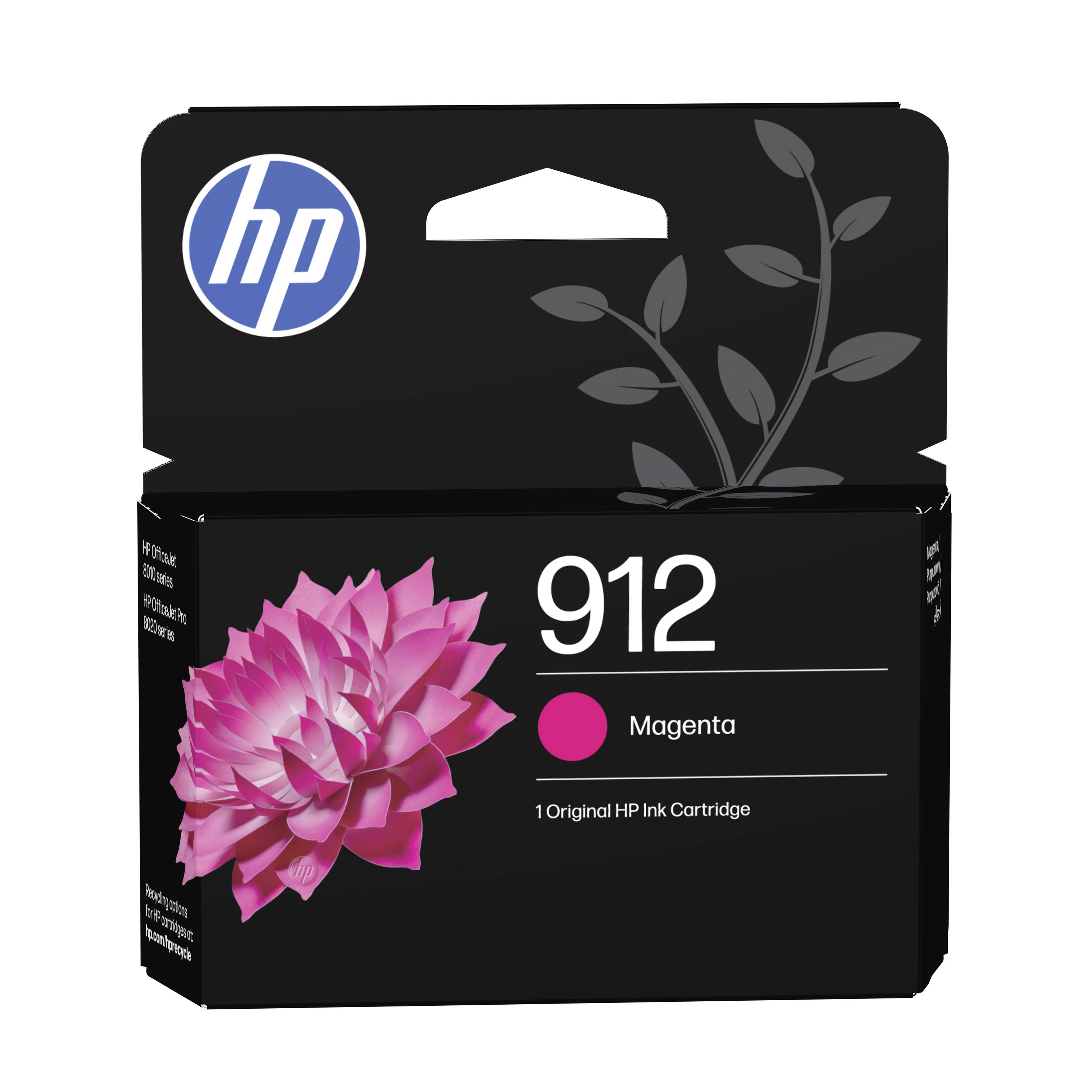 HP 912 Ink balení po 4 ks originál barva 6ZC74AE Inkousty