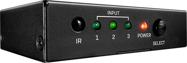 LINDY 3 Port HDMI 18G 3 porty HDMI přepínač  3840 x 2160 Pixel