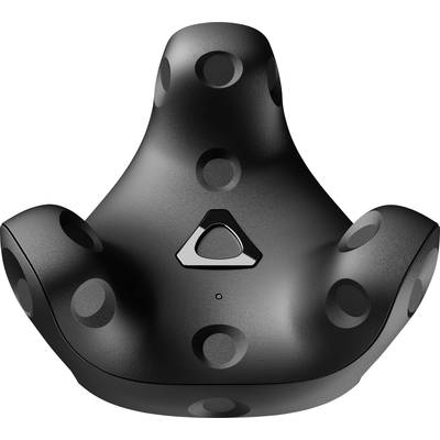Černý VR tracker s několika kulatými senzory na povrchu, primárně používaný ke sledování pohybu ve virtuální realitě.