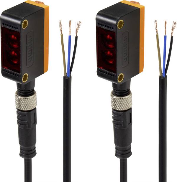 <br> TRU COMPONENTS<br> světelná závora<br> TC-9444612<br> M8 <br> Efektivní dosah detektoru: 1000 cm<br> <br> spínání za světla<br>