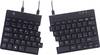 R-GO Tools Split (RGOSP-ITWIBL) kabelový klávesnice italská, QWERTY černá ergonomická