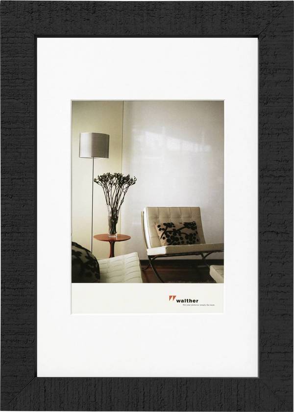 walther+ design HO030B vyměnitelný fotorámeček Formát papíru: 20 x 30 cm (š x v) 20 cm x 30 cm černá