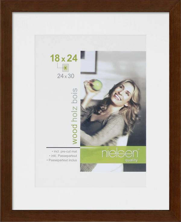 Nielsen Design 8988009 vyměnitelný fotorámeček Formát papíru: 24 x 30 cm  hnědá