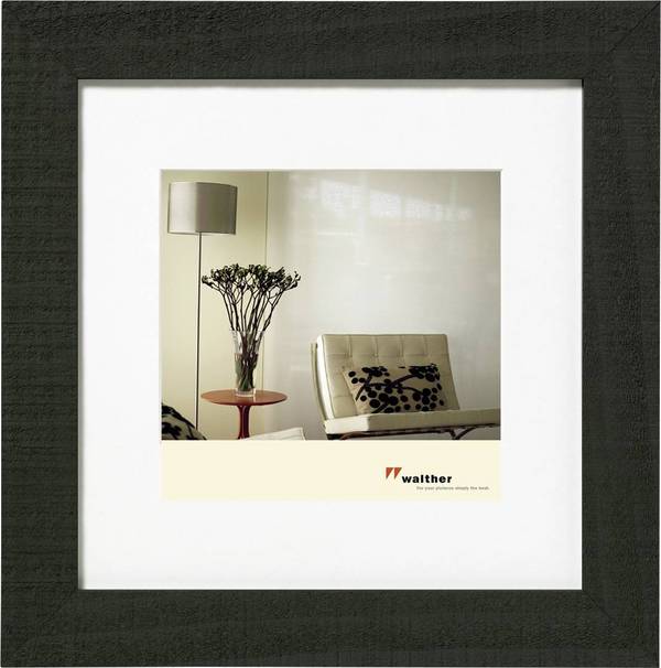 walther+ design HO440B vyměnitelný fotorámeček Formát papíru: 40 x 40 cm (š x v) 40 cm x 40 cm černá