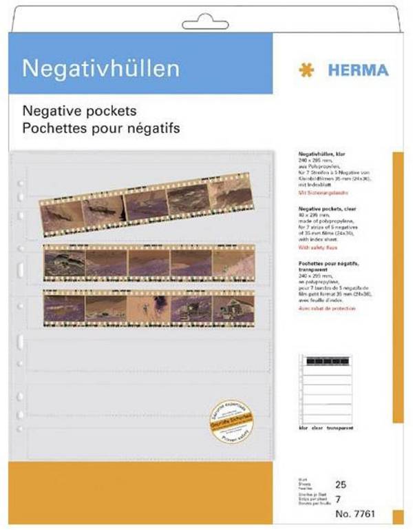 Herma HERMA Fotophan - Hülle x 25 obaly na fotografie  transparentní
