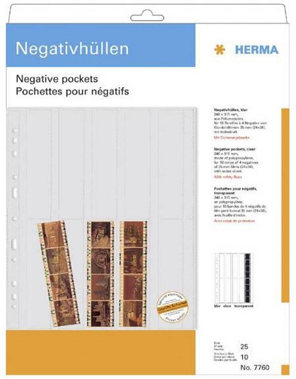 Herma HERMA Fotophan - Hülle x 25 obaly na fotografie  transparentní