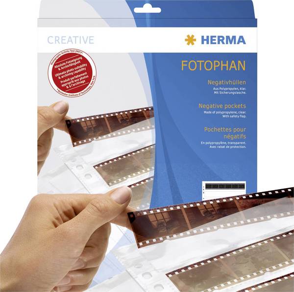 Herma HERMA Fotophan - Hülle x 100 obaly na fotografie  transparentní