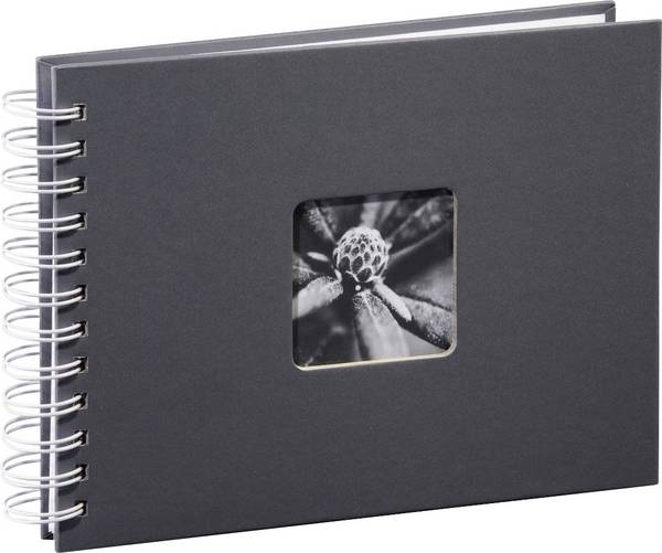 Hama  00002111 album se spirálovou vazbou (š x v) 24 cm x 17 cm šedá 50 Seiten