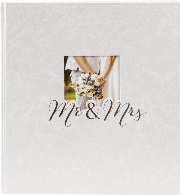 Goldbuch GOLDBUCH - Mr. & Mrs. trouwalbum 30x31 08388 fotoalbum (š x v) 30 cm x 31 cm krémová 60 Seiten