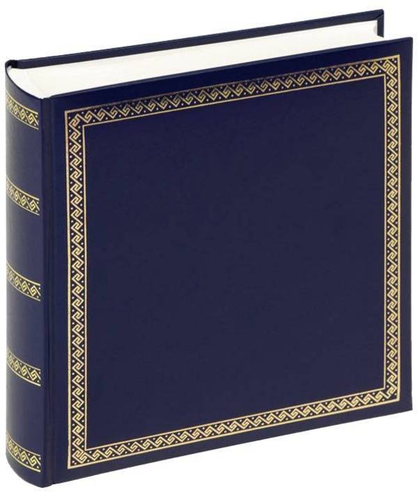 walther+ design  MX-103-L fotoalbum (š x v) 26 cm x 25 cm modrá 100 Seiten
