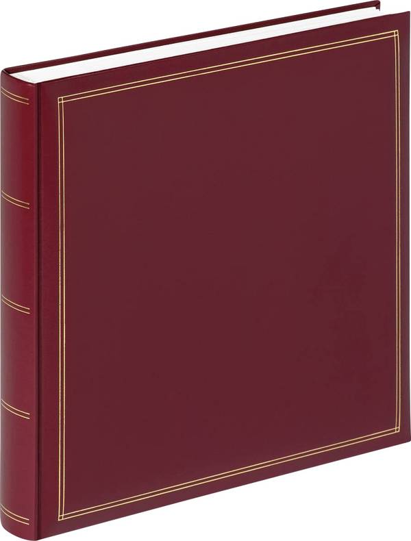walther+ design  FA-260-R fotoalbum (š x v) 33 cm x 34 cm červená 60 Seiten