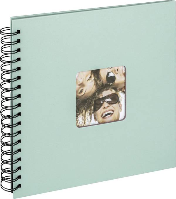 walther+ design  SA-108-A album se spirálovou vazbou (š x v) 26 cm x 25 cm zelená 40 Seiten
